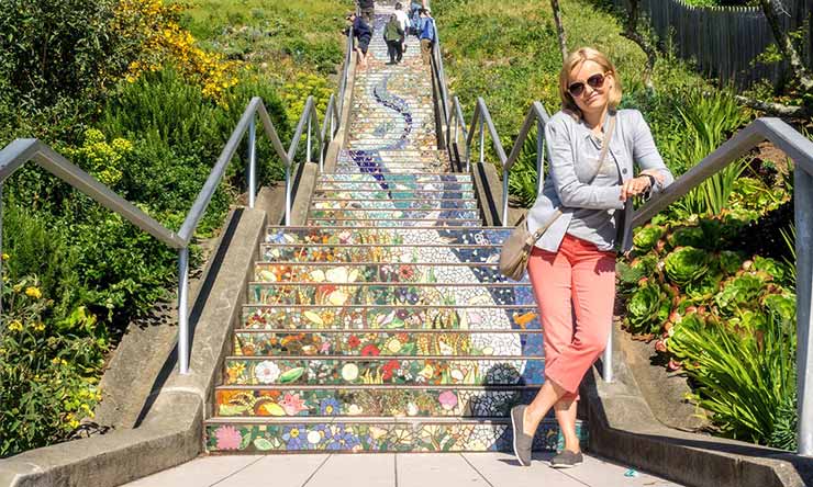 16th Avenue Tiles Steps